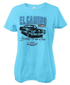 Kvinna Shirtstore | Chevy El Camino Ss365 Girly Tee