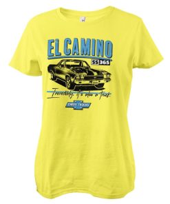 Kvinna Shirtstore | Chevy El Camino Ss365 Girly Tee