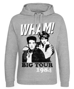 Mann Shirtstore | Wham - Big Tour 1984 Epic Hoodie Heather-Grey