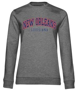 Kvinna Shirtstore | New Orleans - Louisiana Girly Sweatshirt