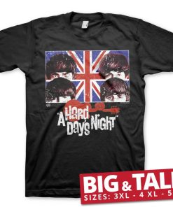 Mann Shirtstore | A Hard Days Night Big & Tall T-Shirt Black