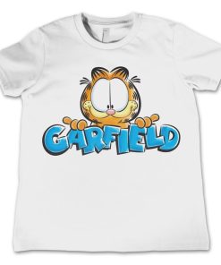 Barn Shirtstore | Garfield Scetched Kids T-Shirt White