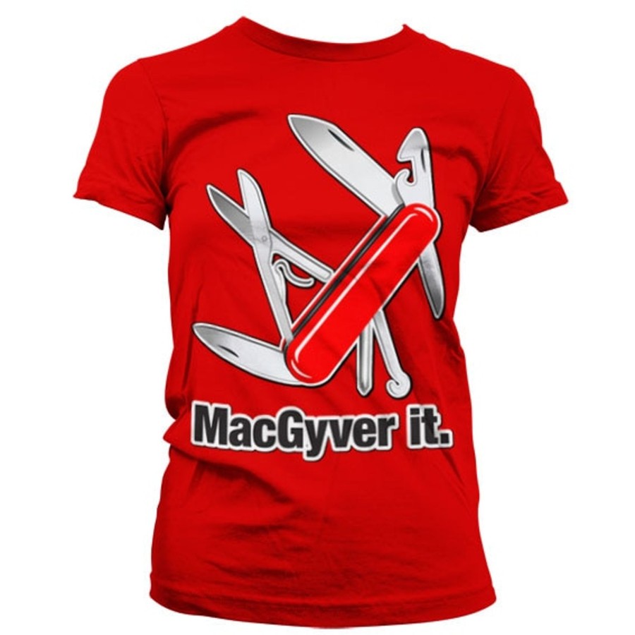 Kvinna Shirtstore | Macgyver It Girly Tee