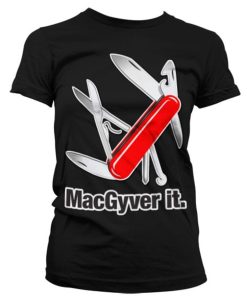 Kvinna Shirtstore | Macgyver It Girly Tee