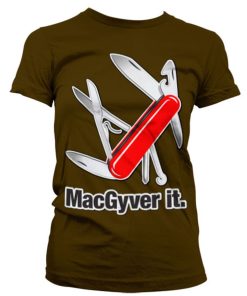 Kvinna Shirtstore | Macgyver It Girly Tee
