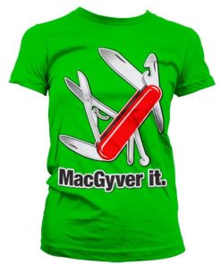 Kvinna Shirtstore | Macgyver It Girly Tee