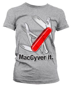 Kvinna Shirtstore | Macgyver It Girly Tee