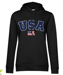 Kvinna Shirtstore | Usa Varsity Girls Hoodie
