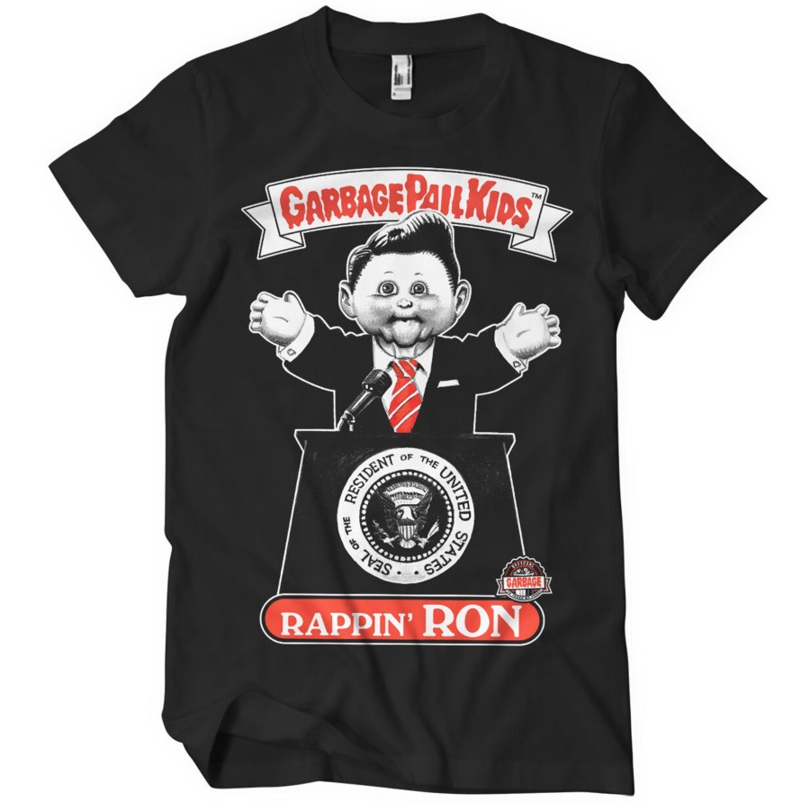 Mann Shirtstore | Rappin' Ron T-Shirt Black