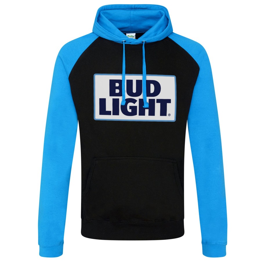 Mann Shirtstore | Bud Light Logo Baseball Hoodie
