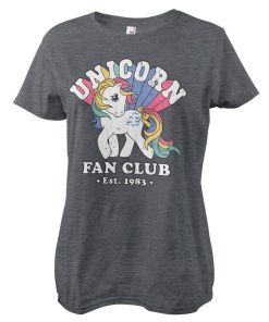 Kvinna Shirtstore | Unicorn Fan Club Girly Tee