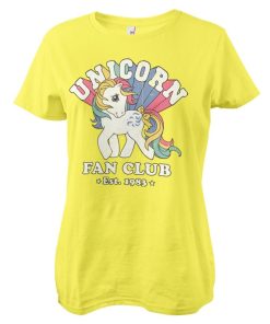 Kvinna Shirtstore | Unicorn Fan Club Girly Tee