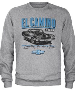 Mann Shirtstore | Chevy El Camino Ss365 Sweatshirt Heathergrey