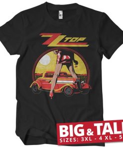 Mann Shirtstore | Zz Top - Hot Legs Big & Tall T-Shirt Black