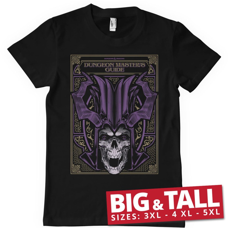 Mann Shirtstore | Dungeons Master'S Guide Big & Tall T-Shirt Black
