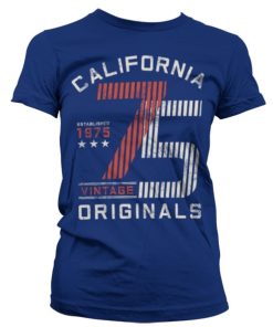 Kvinna Shirtstore | California 75 Originals Girly Tee