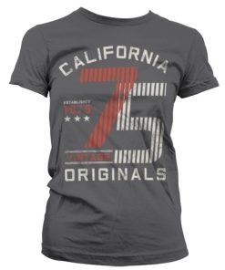 Kvinna Shirtstore | California 75 Originals Girly Tee