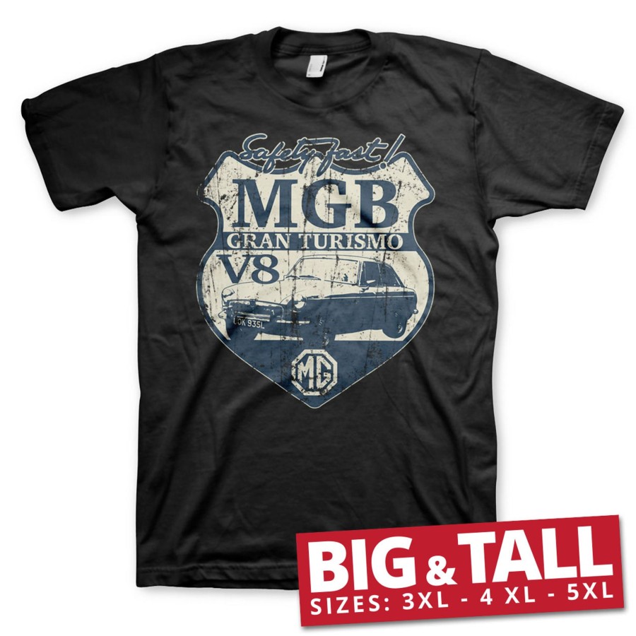 Mann Shirtstore | Mgb Gran Turismo Big & Tall T-Shirt Black