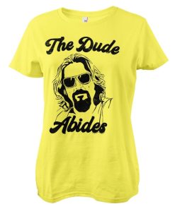 Kvinna Shirtstore | The Dude Abides Girly Tee