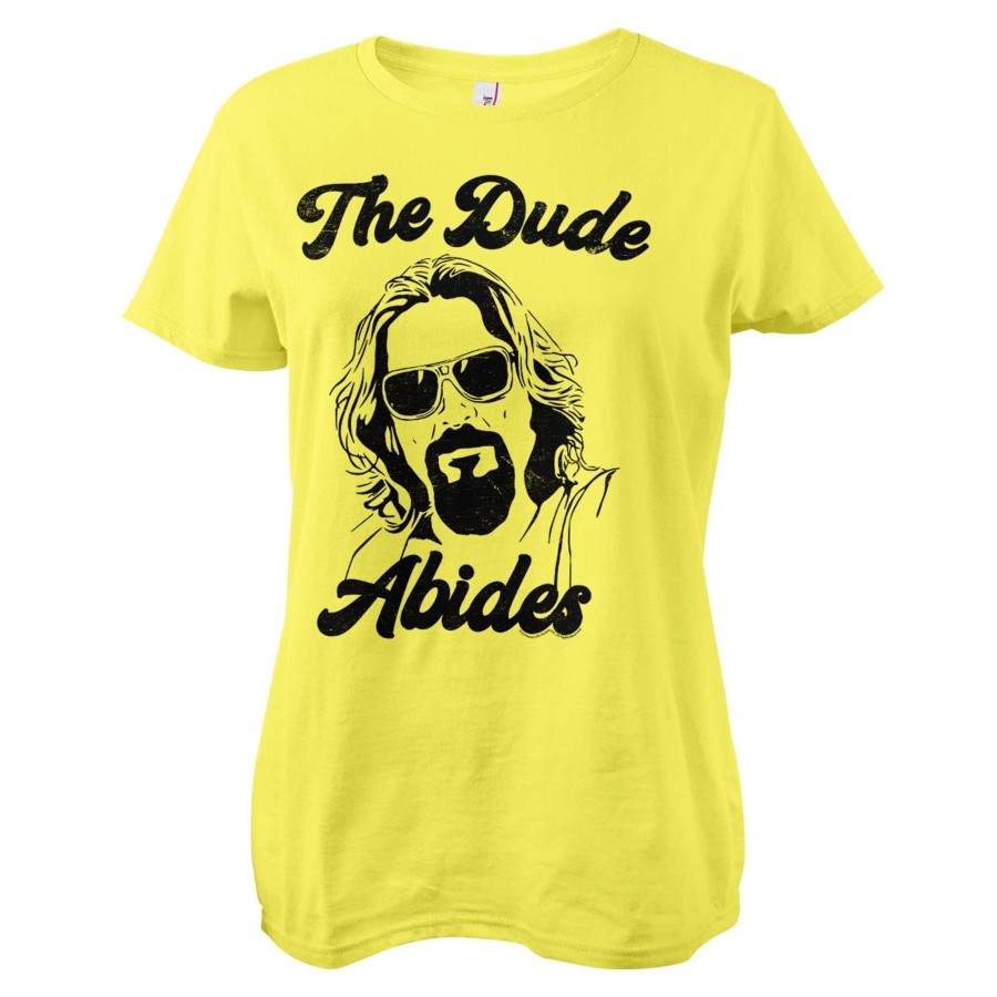 Kvinna Shirtstore | The Dude Abides Girly Tee