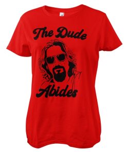 Kvinna Shirtstore | The Dude Abides Girly Tee
