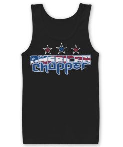 Mann Shirtstore | American Chopper Flag Logo Tank Top Black