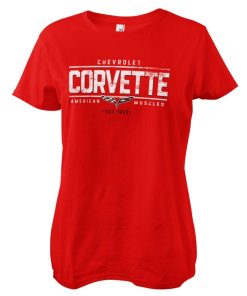 Kvinna Shirtstore | Corvette - American Muscles Girly Tee
