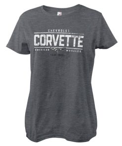 Kvinna Shirtstore | Corvette - American Muscles Girly Tee