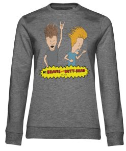 Kvinna Shirtstore | Beavis And Butt-Head Headbanging Girly Sweatshirt