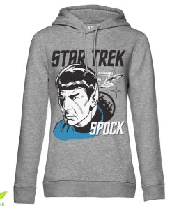 Kvinna Shirtstore | Star Trek & Spock Girls Hoodie Heather-Grey