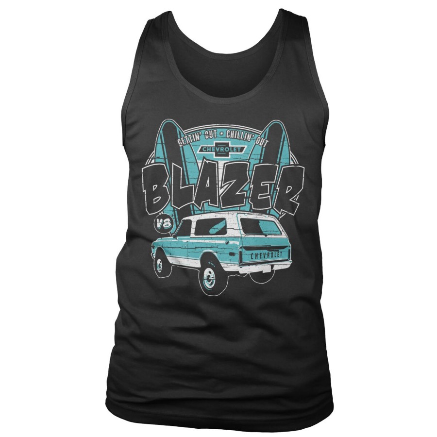 Mann Shirtstore | Chevrolet Blazer - Chillin Out Tank Top Black