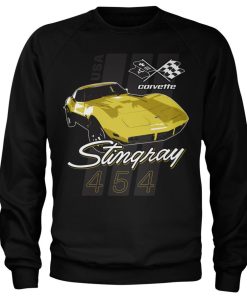 Mann Shirtstore | Corvette Stingray 454 Sweatshirt Black