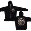 Mann Shirtstore | Zapata Zipped Hoodie Black