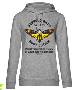 Kvinna Shirtstore | Buffalo Bill'S Body Lotion Girls Hoodie Heathergrey