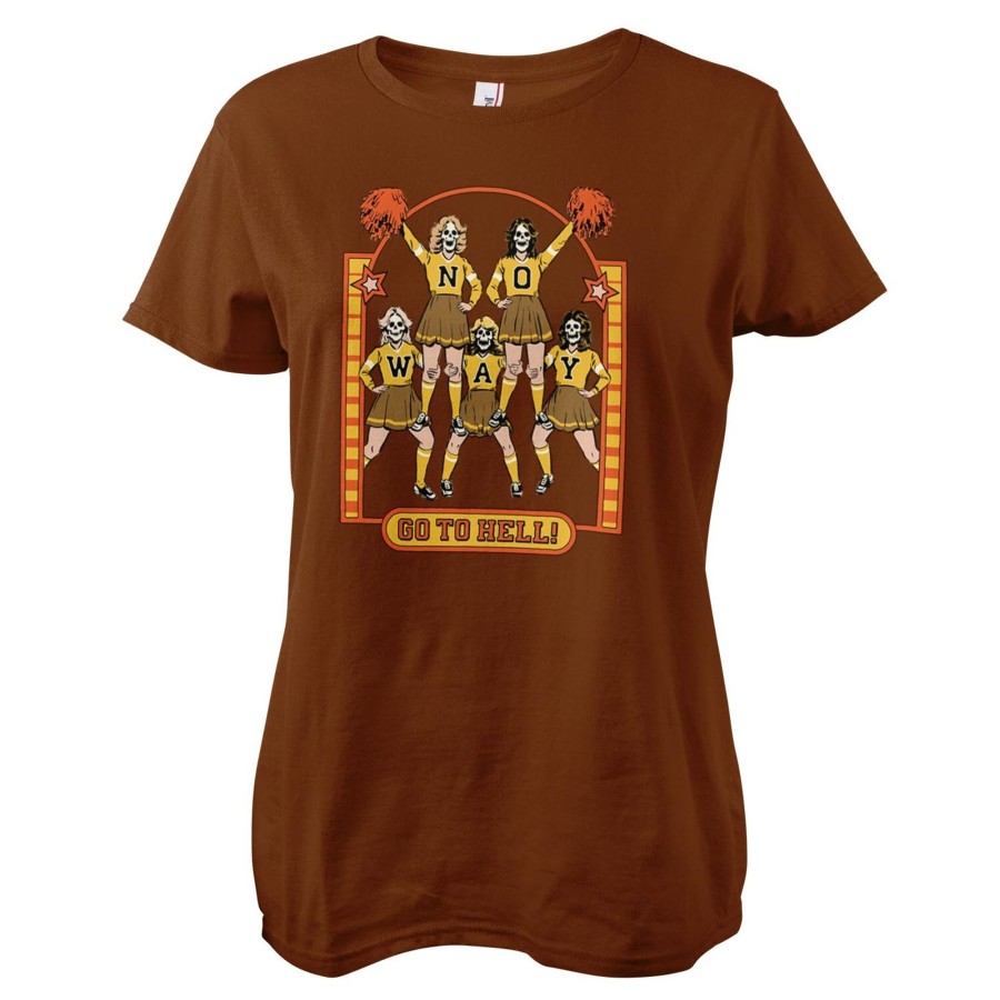 Kvinna Shirtstore | No Way - Go To Hell Girly Tee