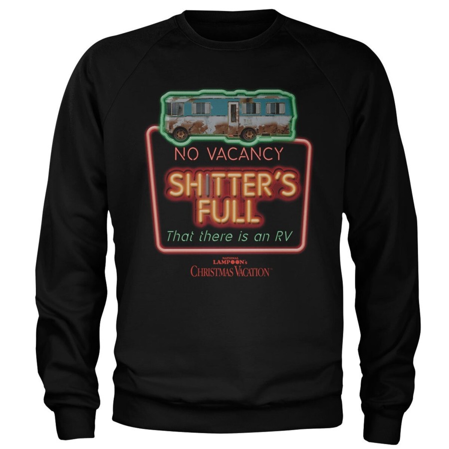 Mann Shirtstore | No Vacancy - Shitter'S Full Sweatshirt Black