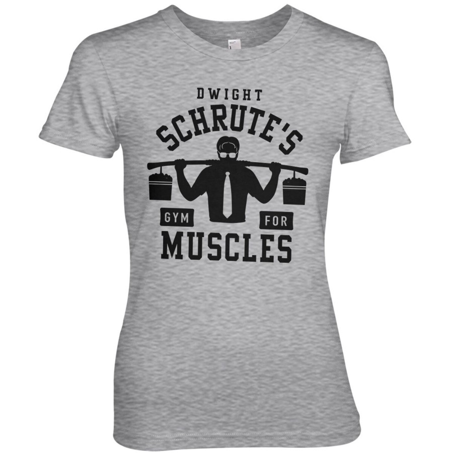 Kvinna Shirtstore | Dwight Schrute'S Gym Girly Tee