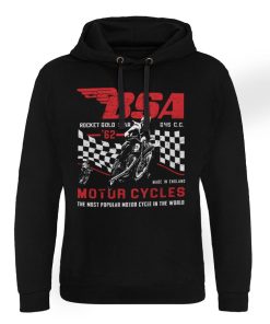 Mann Shirtstore | B.S.A. Rocket Gold Star Epic Hoodie Black
