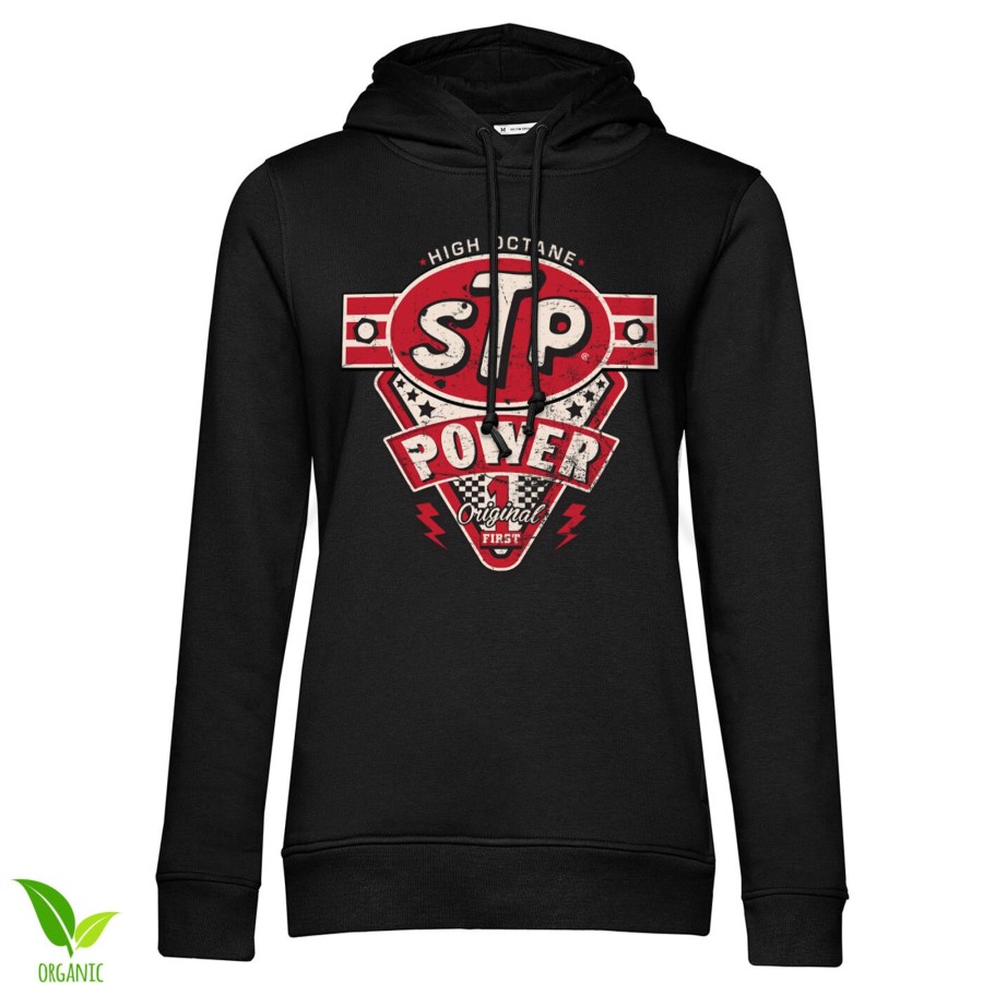 Kvinna Shirtstore | Stp Power Girls Hoodie Black