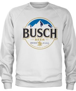Mann Shirtstore | Busch Beer Logo Sweatshirt White