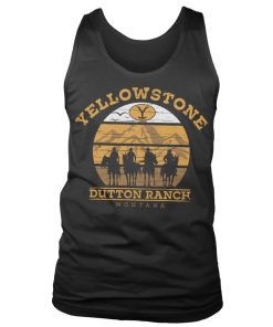 Mann Shirtstore | Yellowstone Cowboys Tank Top Black