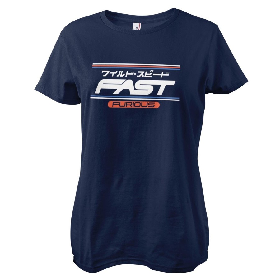 Kvinna Shirtstore | Fast & Furious Jpn Girly Tee