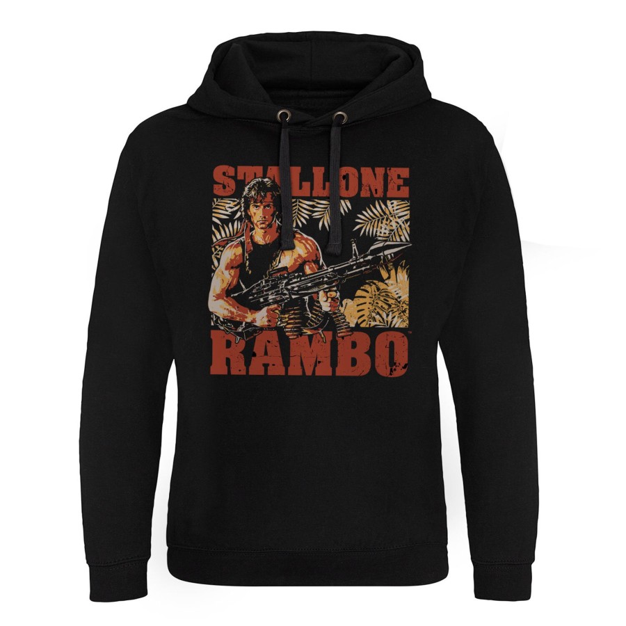 Mann Shirtstore | Rambo Djungle Epic Hoodie Black