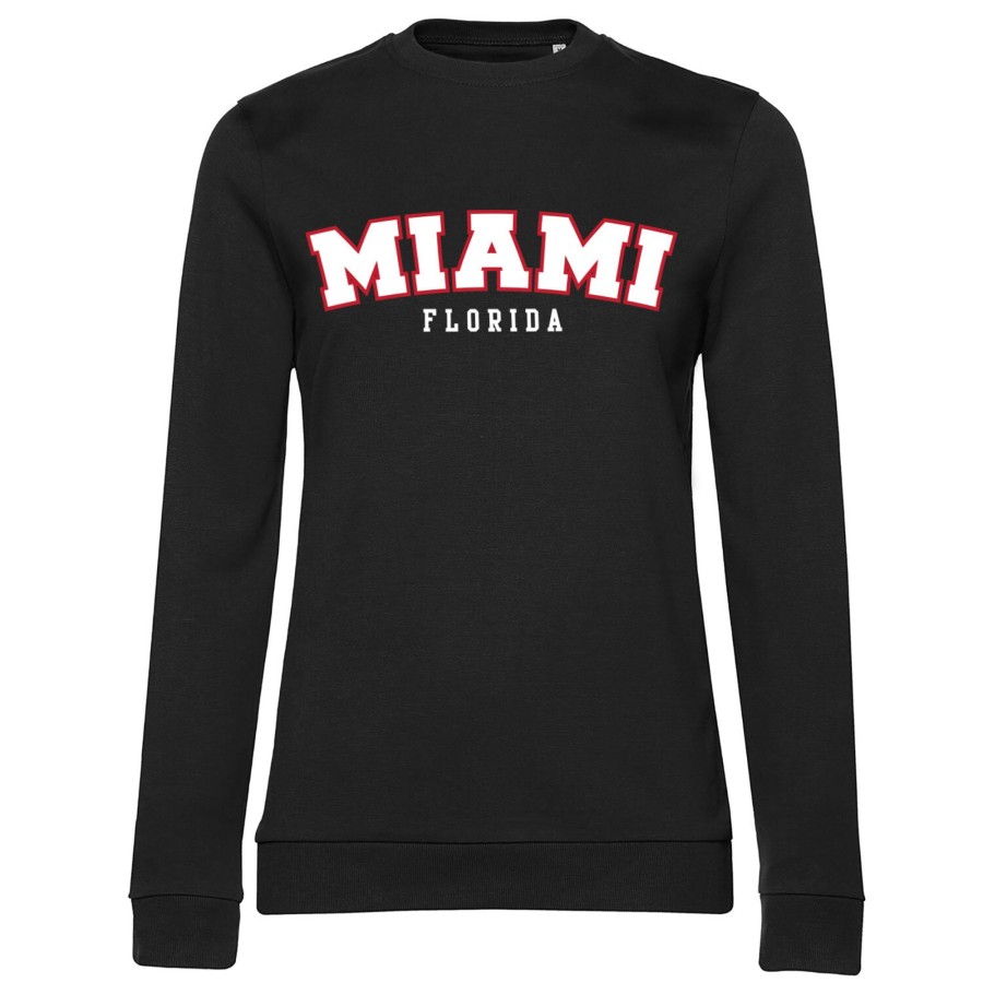 Kvinna Shirtstore | Miami - Florida Girly Sweatshirt