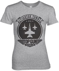 Kvinna Shirtstore | Top Gun Maverick Fighter Town Girly Tee