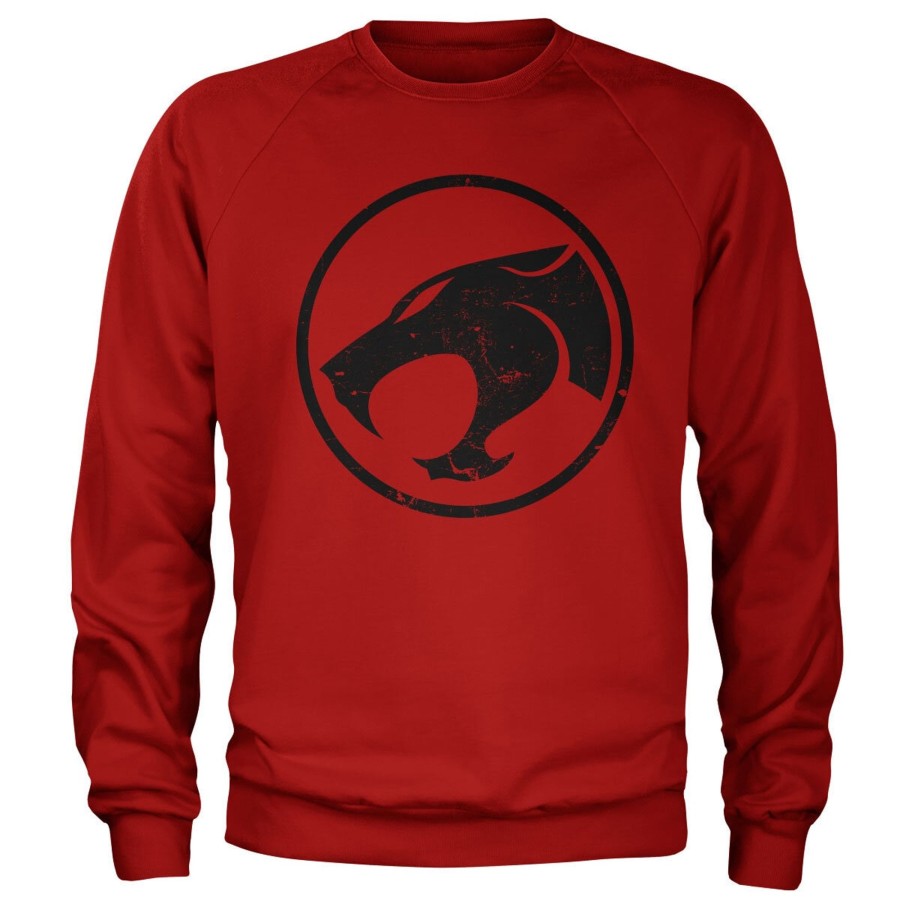 Mann Shirtstore | Thundercats Washed Logo Sweatshirt Red