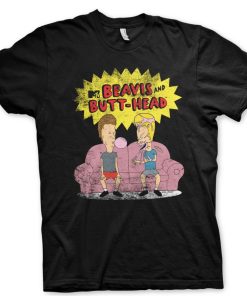Mann Shirtstore | Beavis And Butt-Head T-Shirt Black