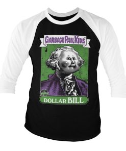 Mann Shirtstore | Dollar Bill Baseball 3/4 Sleeve Tee Whiteblack