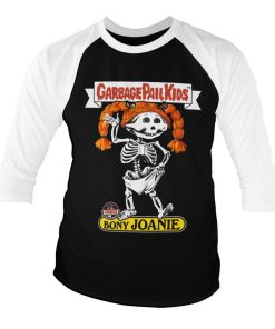Mann Shirtstore | Bony Joanie Baseball 3/4 Sleeve Tee Whiteblack