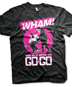 Mann Shirtstore | Wham - Wake Me Up Before You Go-Go T-Shirt Black